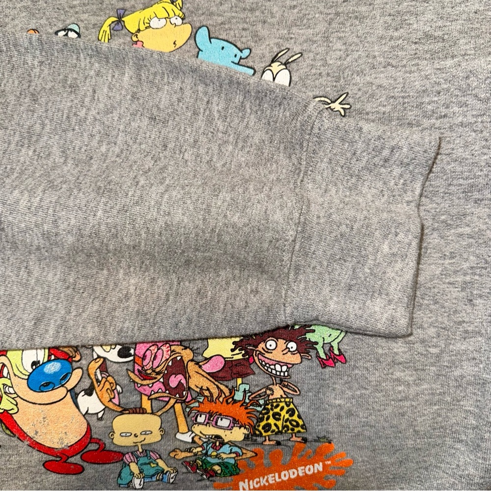 Graphic Grey Men's Sweater - Picture 10 of 13